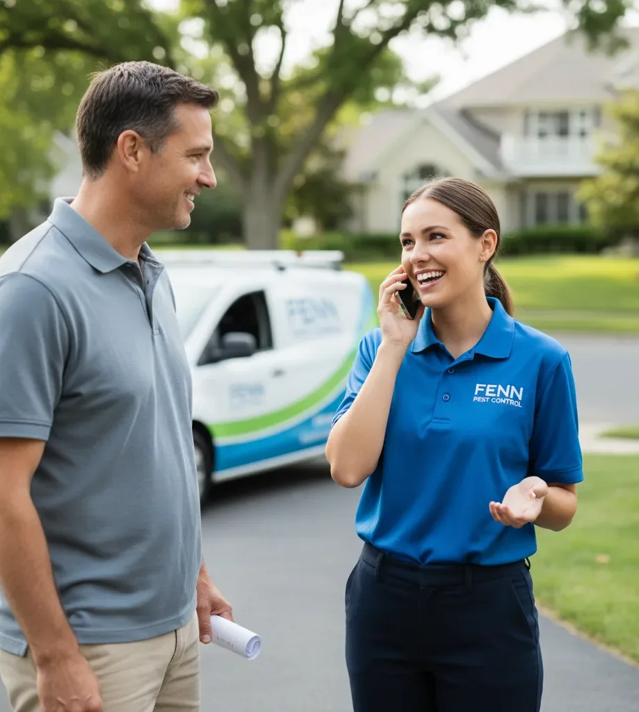 Fenn Pest Control customer support in Garnerville
